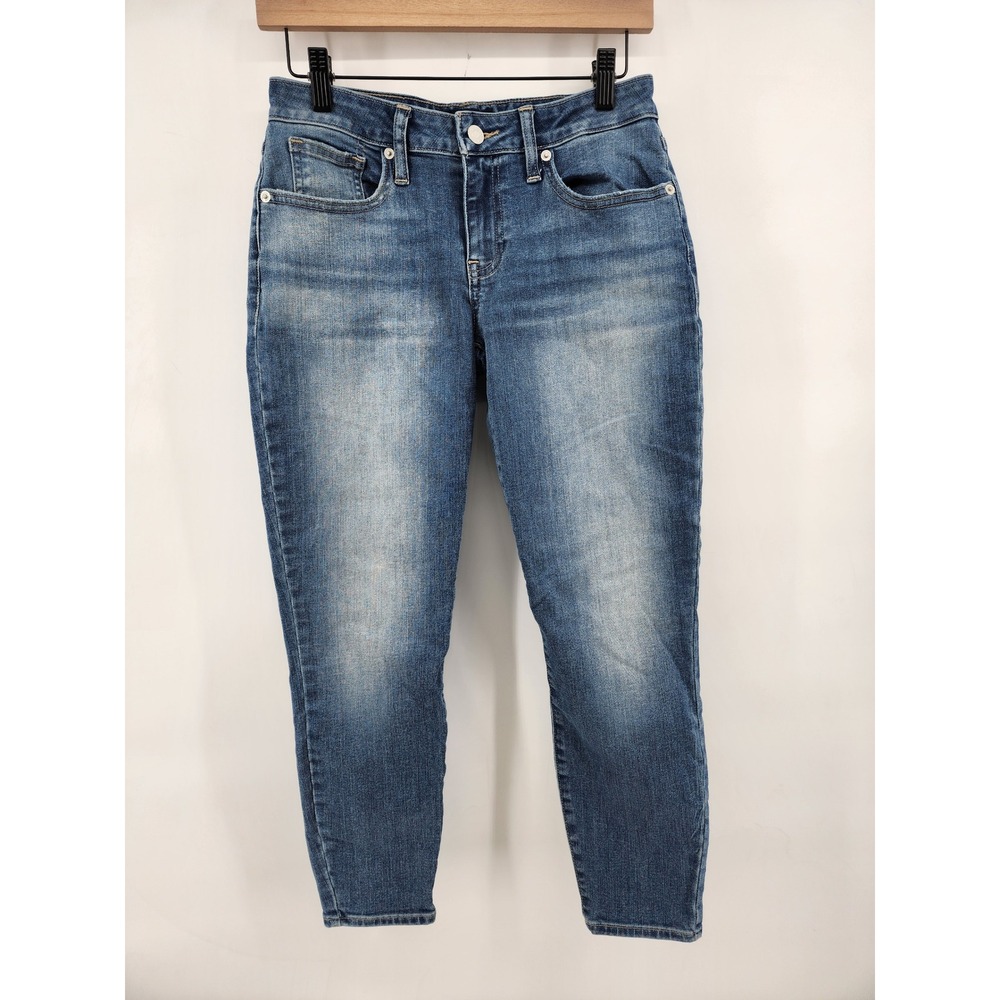 Lucky Brand Bridgette Skinny Crop Blue Denim Jeans Size 4/27